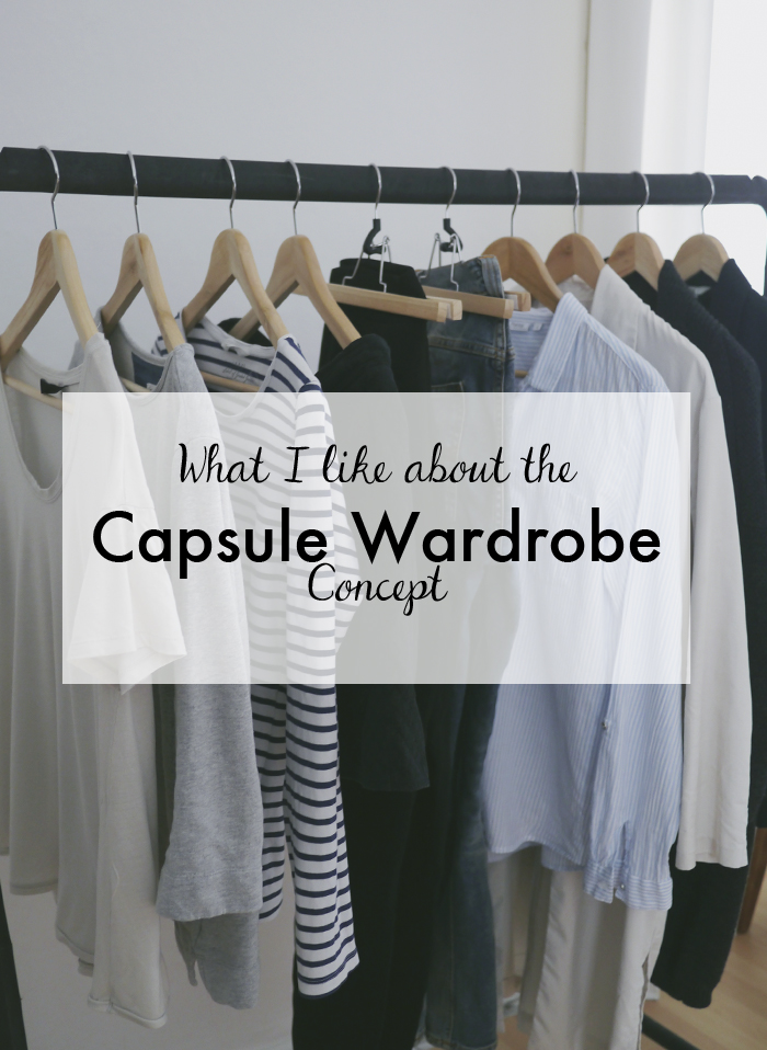 what I like about the capsule wardrobe