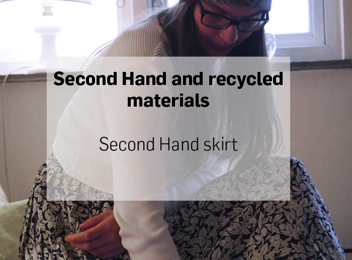 second hand and recycled materials