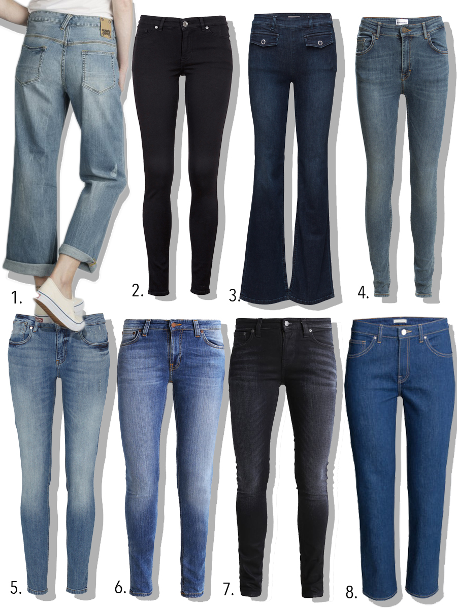 8 bedre jeans